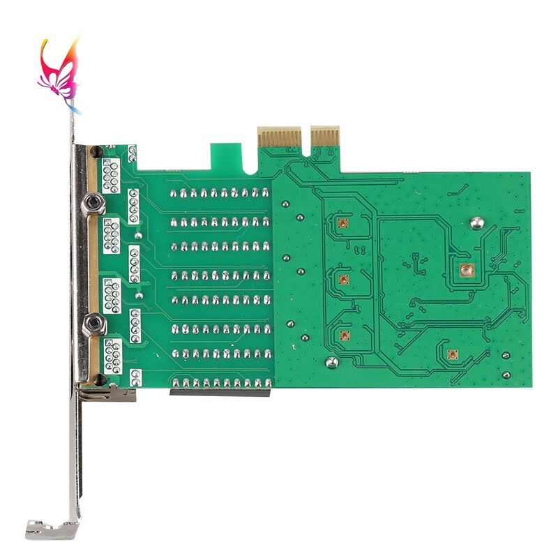 4 porta gigabit placa de rede 4 porta rj45 pci-e pci express adaptador de rede com realtek 8111h txa066