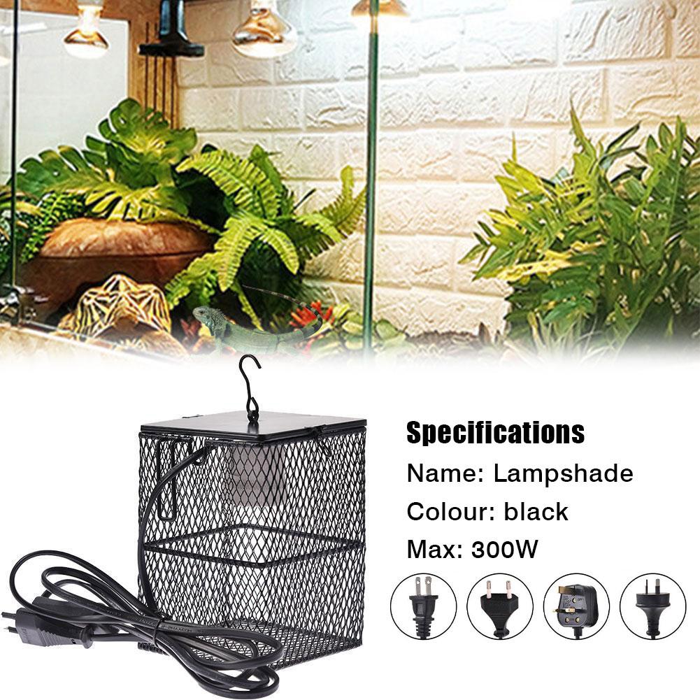 Pet supplies reptile incubator heating lamp shield reptile heating lamp shell cage protector chocadeira tortuga lizard
