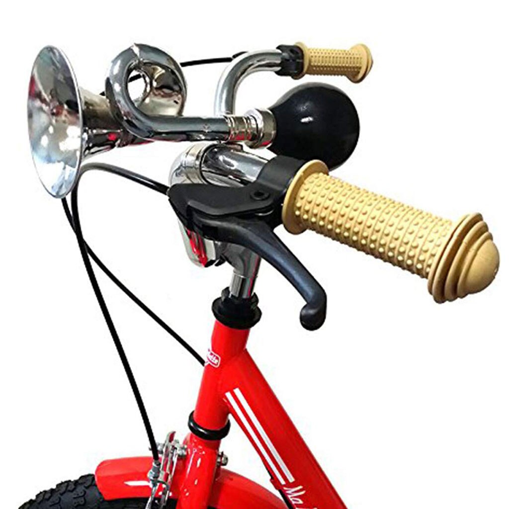 Bicycle Bell Sound bell Bike Cycling Retro Metal Air Horn Hooter Bell Bugle Trumpet Honking Bulb