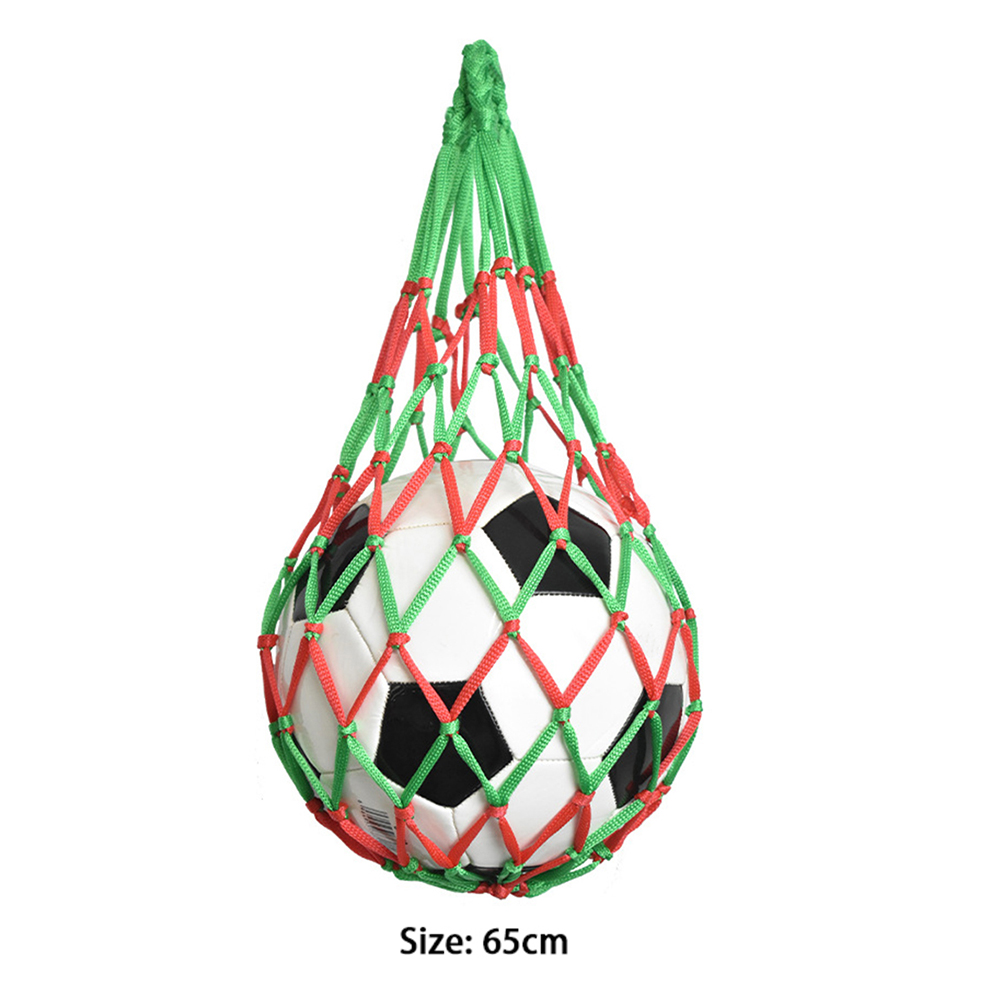 Professionele Basketbal Nylon Netto Tas Multi-Use Sport Bal Draagbare Mesh Opslag Netwerk Tassen Voor Volleybal Voetbal Voetbal