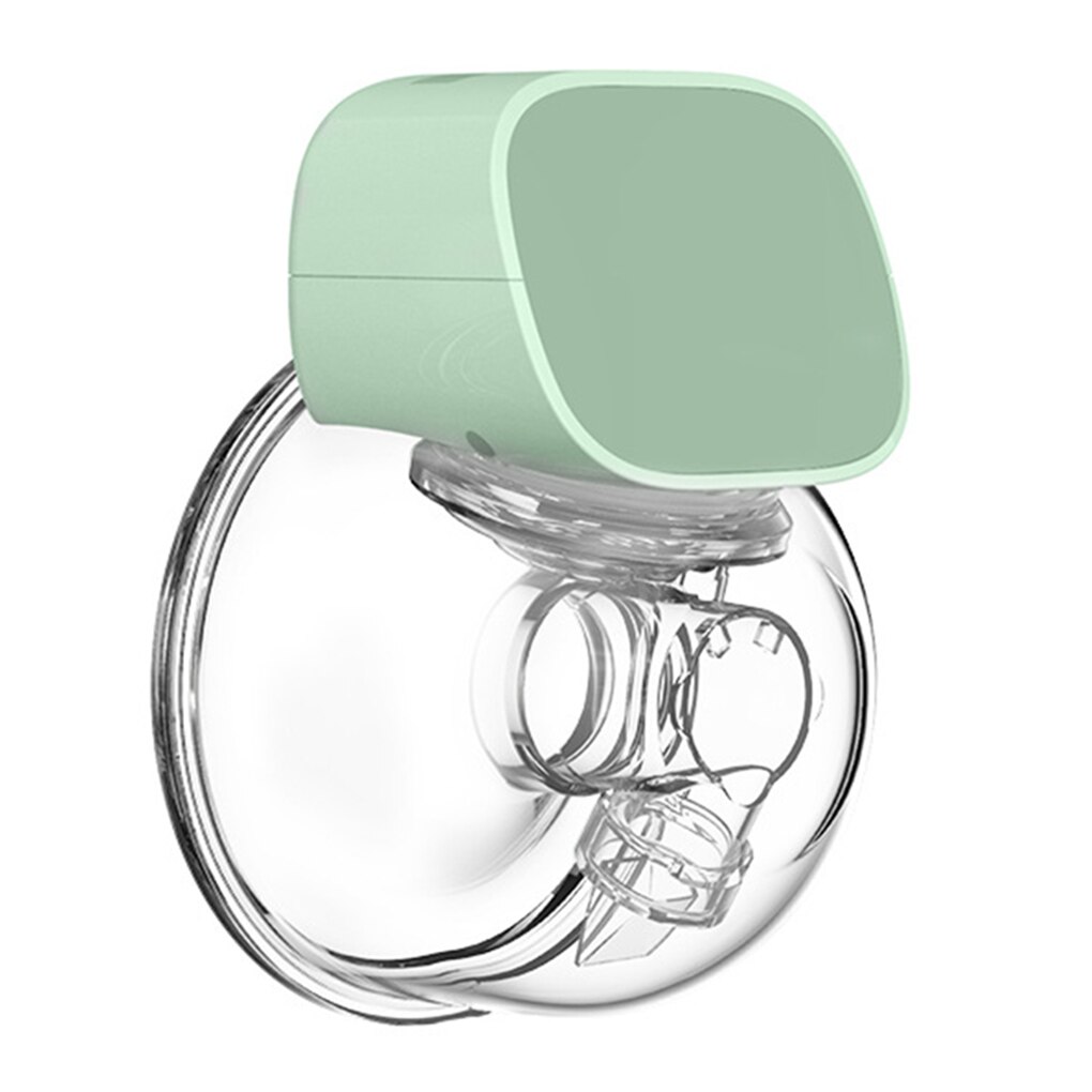 Tiralatte elettrico ricaricabile a mani libere USB silenzioso indossabile automatico Milker portatile allattamento al seno latte estere: Green