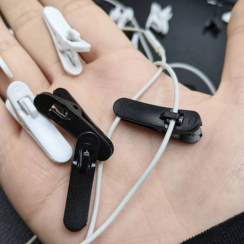 15 teile/los klemmen für kopfhörer Headset klemme kragen Clip kopfhörer kabel Clips kopfhörer zubehör mp3/4 schützen