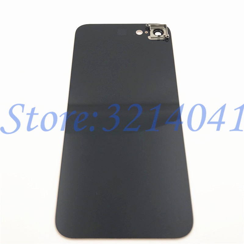 For iPhone 8 Plus Back Battery Glass Cover Rear Door Housing Case For iPhone 8 8G Back Glass Panel With Camera Frame Lens+Logo