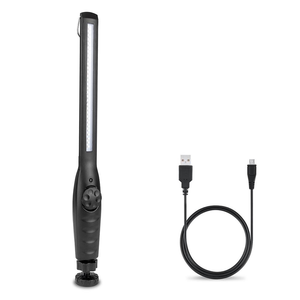 Usb ladattava kannettava ultraviolettilamppu uv-sterilointivalo bakterisidinen lamppu kädessä pidettävä uvc-desinfiointivalo led-työlamppu: 30 lediä