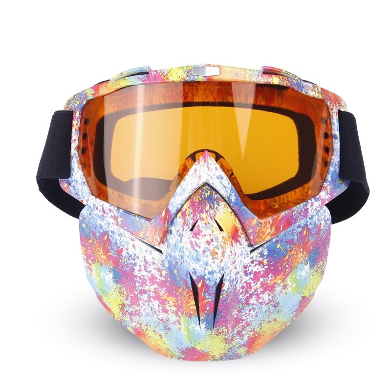 Adulte moto croix lunettes moto rcycle lunettes de ski hommes femmes moto mx lunettes pour moto rbike dirt bike atv: 08