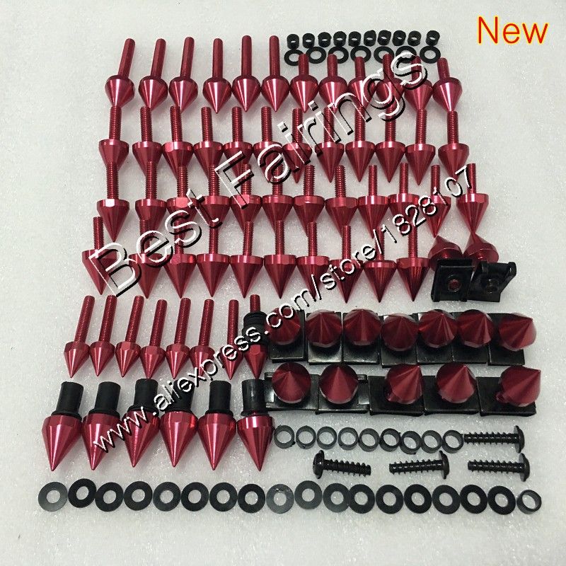 Fairing bolts full screw kit For SUZUKI GSXR600 GSXR750 06 07 GSXR 600 750 K6 GSX R600 R750 2006 2007 Complete Body screws Nuts