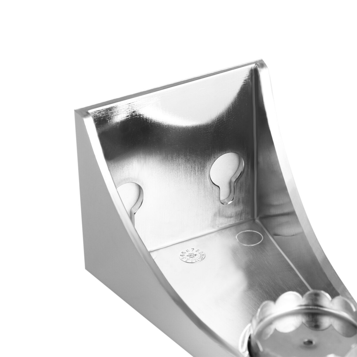 Household Bathroom Silver Magnetic Soap Holder Container Dispenser Wall Attachment Adhesion Soap Dishe for Bathroom Accessories