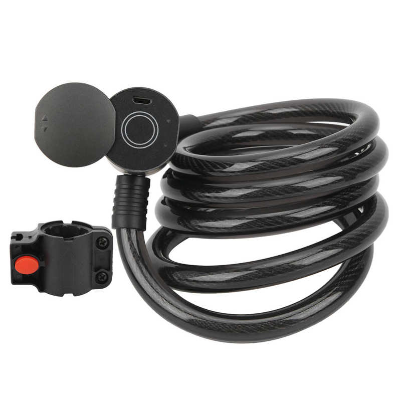 Accesorios para ordenador portátil, candado para bicicleta, motocicleta, impermeable IP65, grueso, con carga USB, bloqueo para vehículo y portátil, nueva