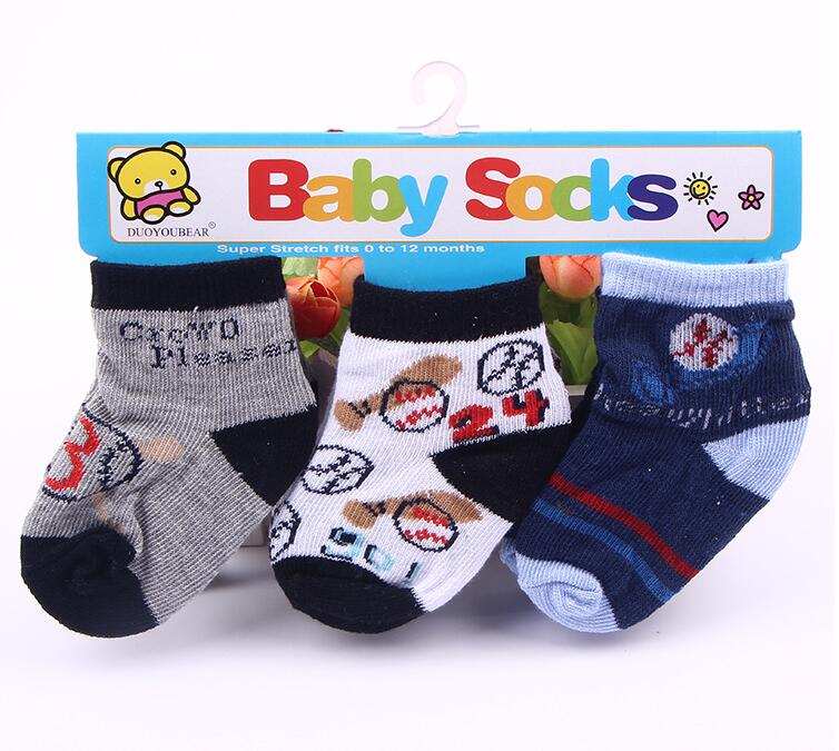 3 paare/los Schönen Frühling Herbst Baby freundlicher Socken Kleinkind Mädchen Jungen gestreift Weiche Blumen- Neue freundlicher neugeborenen: 2