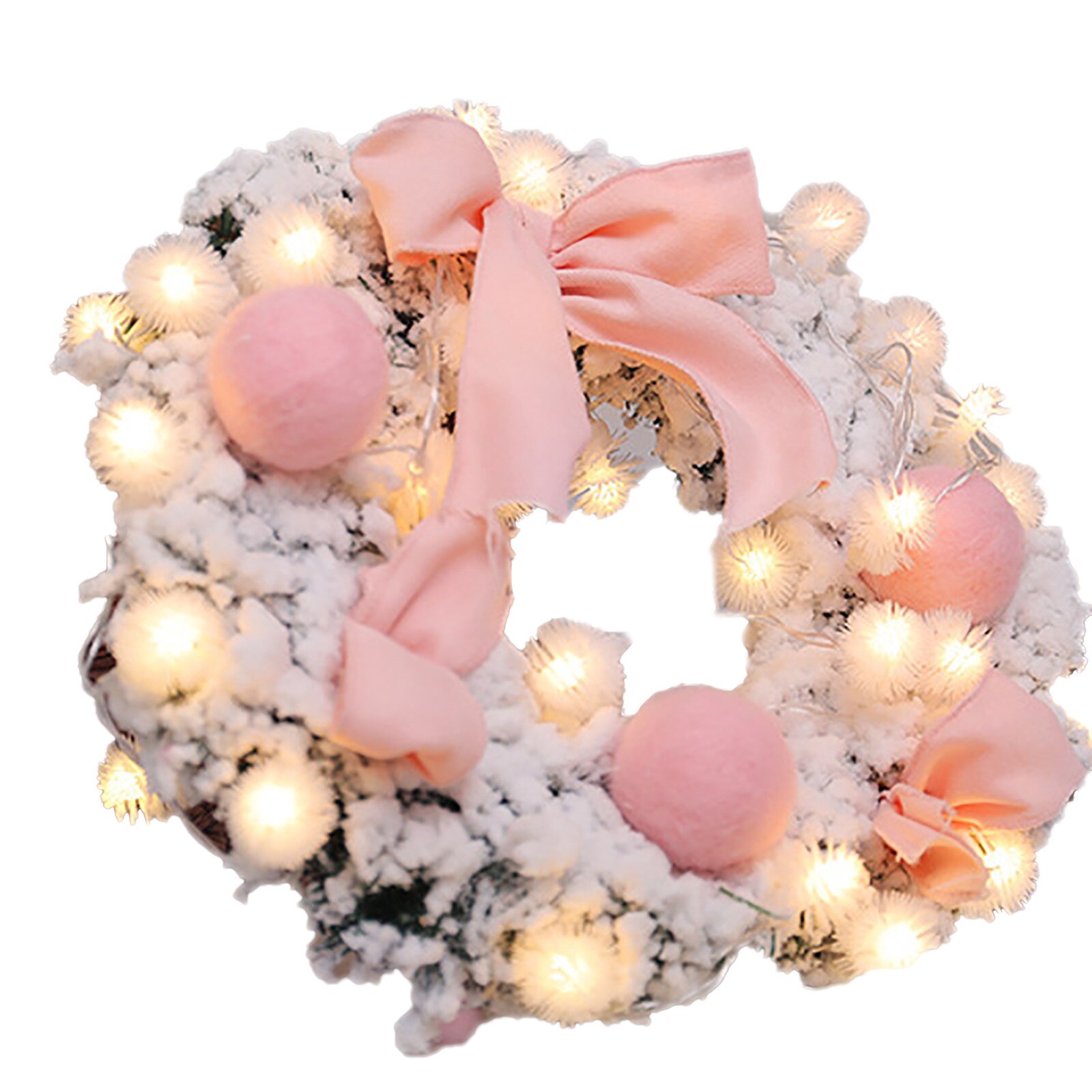 Kerstversiering Web Celebrity Roze Massaal Kerst Kransen Voor Etalage Kerstkrans Grote Kerstkrans