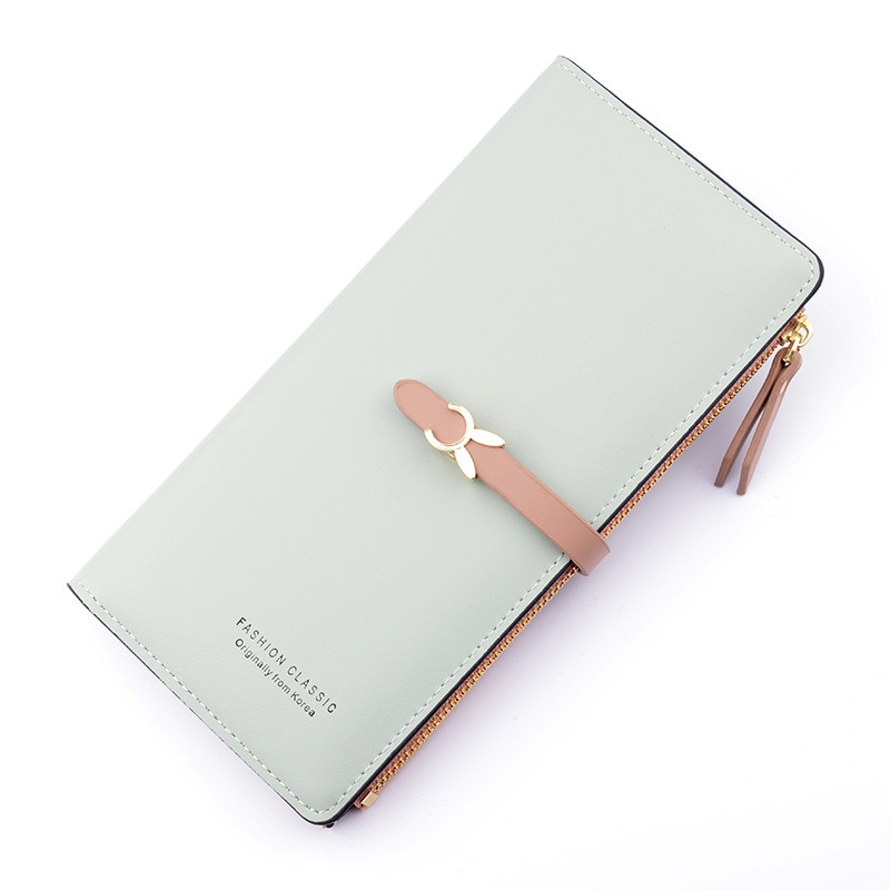 Large Capacity Women Pu Leather Wallets Multifunction Long Hasp Purses Ladies Coin Card Holders Portable Clutch Carteras