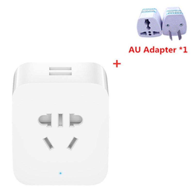 Originele Xiaomi Mijia Smart Socket Bluetooth Gateway Editie Dual Usb Smart Wifi Socket Power Adapter Veilig Smart Home Apparaat