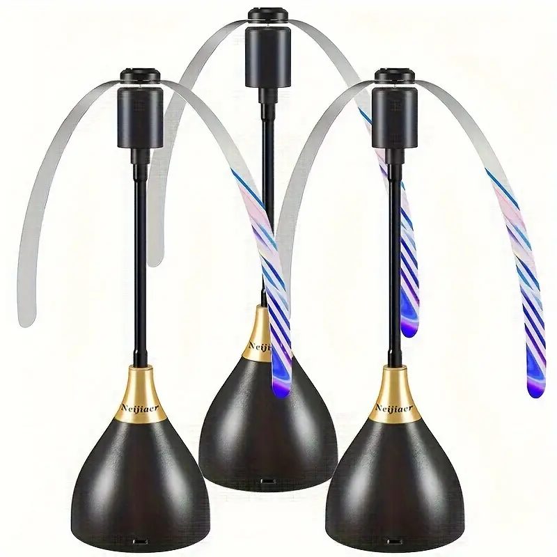 2/3pcs Fly Fans For Tables Effective Fly Repellent Fan Keeps Flies Away With Soft Blades USB Picnic BBQ Party Fly Fans