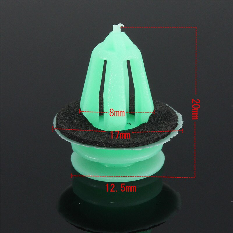 10Pcs interior door panel retainer trim clips Auto Bumper Fastener Car Fenders for Skodas