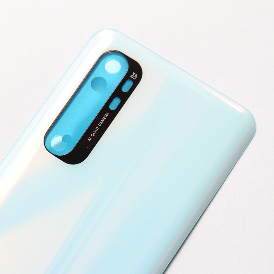 Back Cover For Xiaomi Mi Note 10 Lite Battery Cover Back Glass Door Rear Housing Door Case For Xiaomi Note10 Lite Replacement