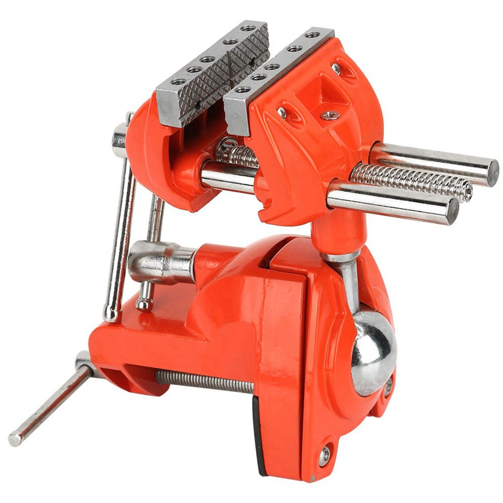 Rotatable Table Vice 360 Degree Rotatable 70mm Jaw Width Mini Universal Bench Vice Table Clamp For Woodworking DIY Repairs