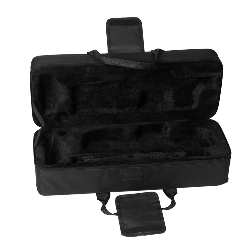 600d trompet gigbag box rugzak waterafstotend oxford doek met verstelbare dubbele schouderriem vak schuim katoen gevoerd