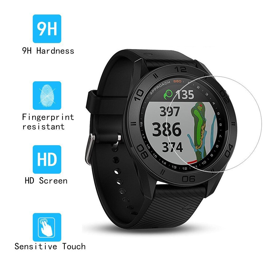 Dla Garmin podejście S4 S6 S60 S40 ochronne szkło hartowane na ekran Film dla Garmin vivomove vivoactive 3 trener HR inteligentny zegarek