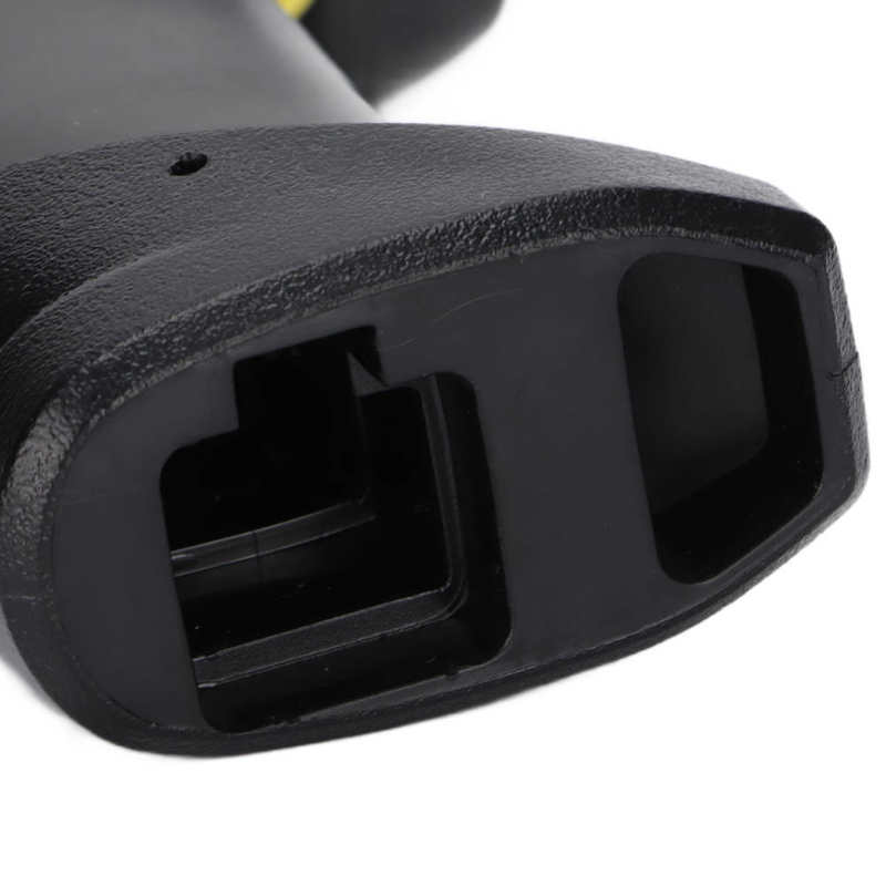 QR Code Scanner Handheld Barcode Scanner Ergonomic with Connection Cable for Supermarkets for Hospitals for Ticket Gates