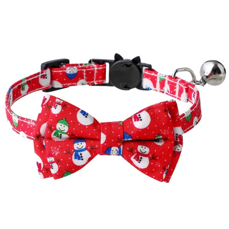 Collar de seguridad para gatos, Collar de liberación rápida para gatitos, Halloween, Navidad, con campana para gatitos y cachorros
