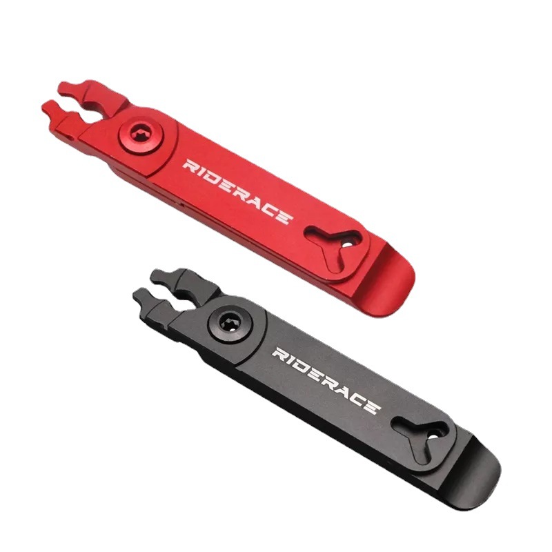 Alicates para eslabones de cadena de bicicleta, Mini alicates de instalación de extracción rápida para bicicleta de montaña, hebilla de cadena de ciclismo, herramientas de reparación de abrazadera abierta y cerrada