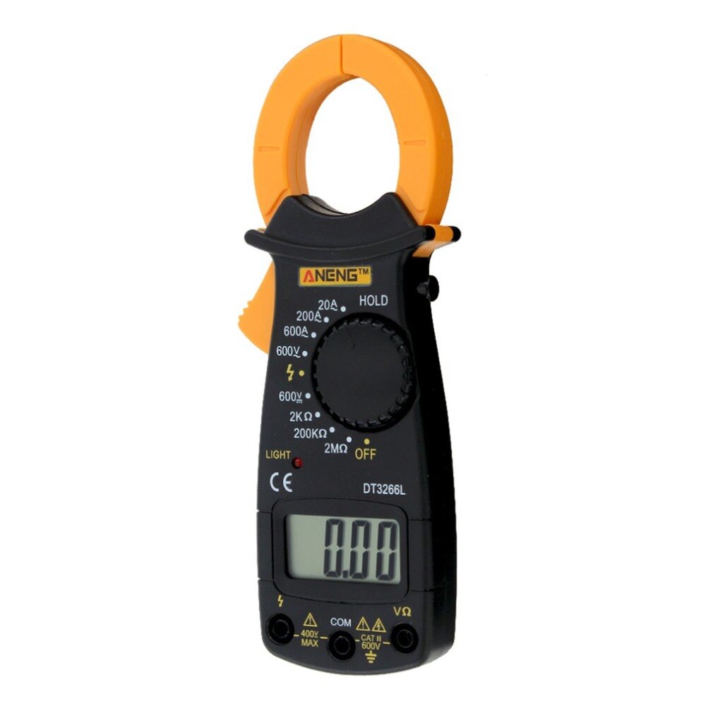 Aneng  dt3266l digital clamp ammeter ac dc ammeter multimeter voltmeter 400a electronic clamp meter diode brand wire tester