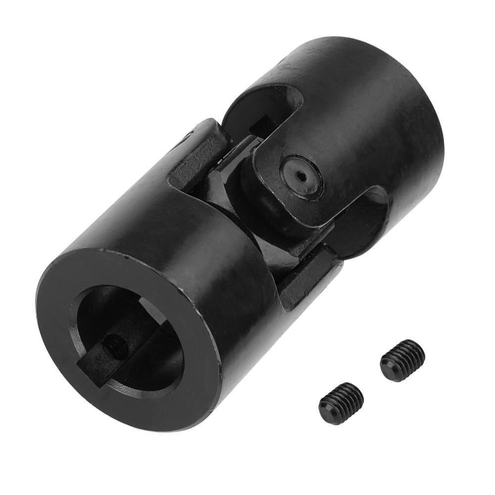 Shaft Coupling Connector DIY Steering Universal Joint with Keyway Tool 30*49*108mm