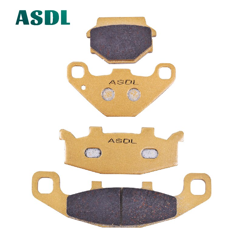 4pcs Ceramic Motorcycle Front Brake Pad for Kawasaki KLE 250 A2 (Anhelo) KLE250 A3/A5/A6 ZZR 250 ZR 250 KLE 500 #c: Default Title