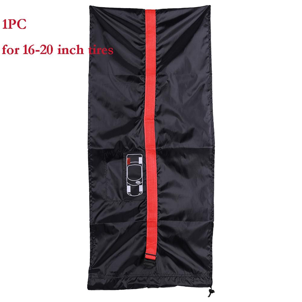 1/4Pcs Spare Tire Cover Case Polyester Winter and Summer Car Tire Storage Bags Auto Tyre Accessories Vehicle Wheel Protector: L 1pc