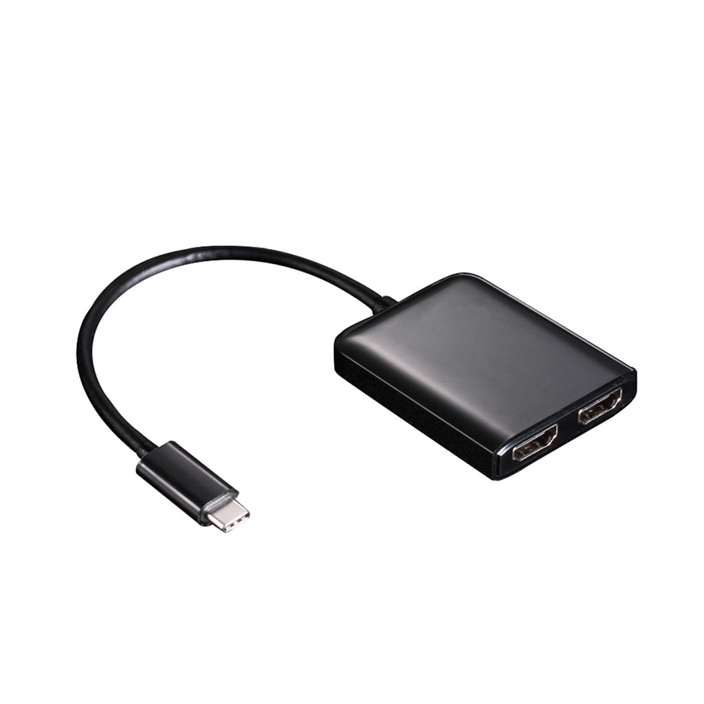 Ouhaobin USB C Hub Adapter Type C 3.1 naar DP HDMI Adapter Type-C Kabel Dual Display Port Hub converters