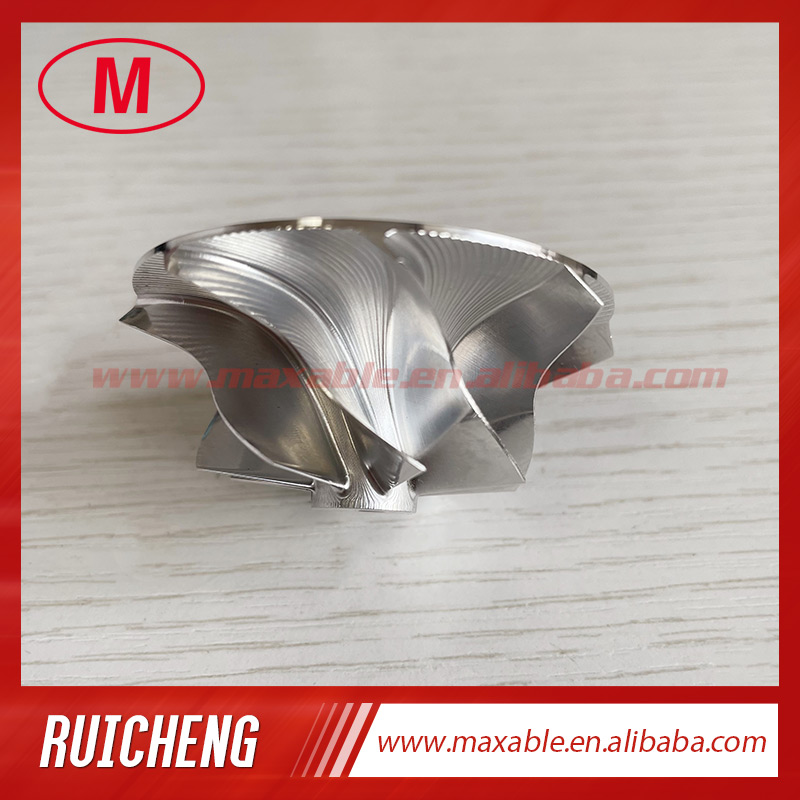 36.03/52.02mm 8+0 blades Turbocharger Milling/aluminum 2618/billet compressor wheel