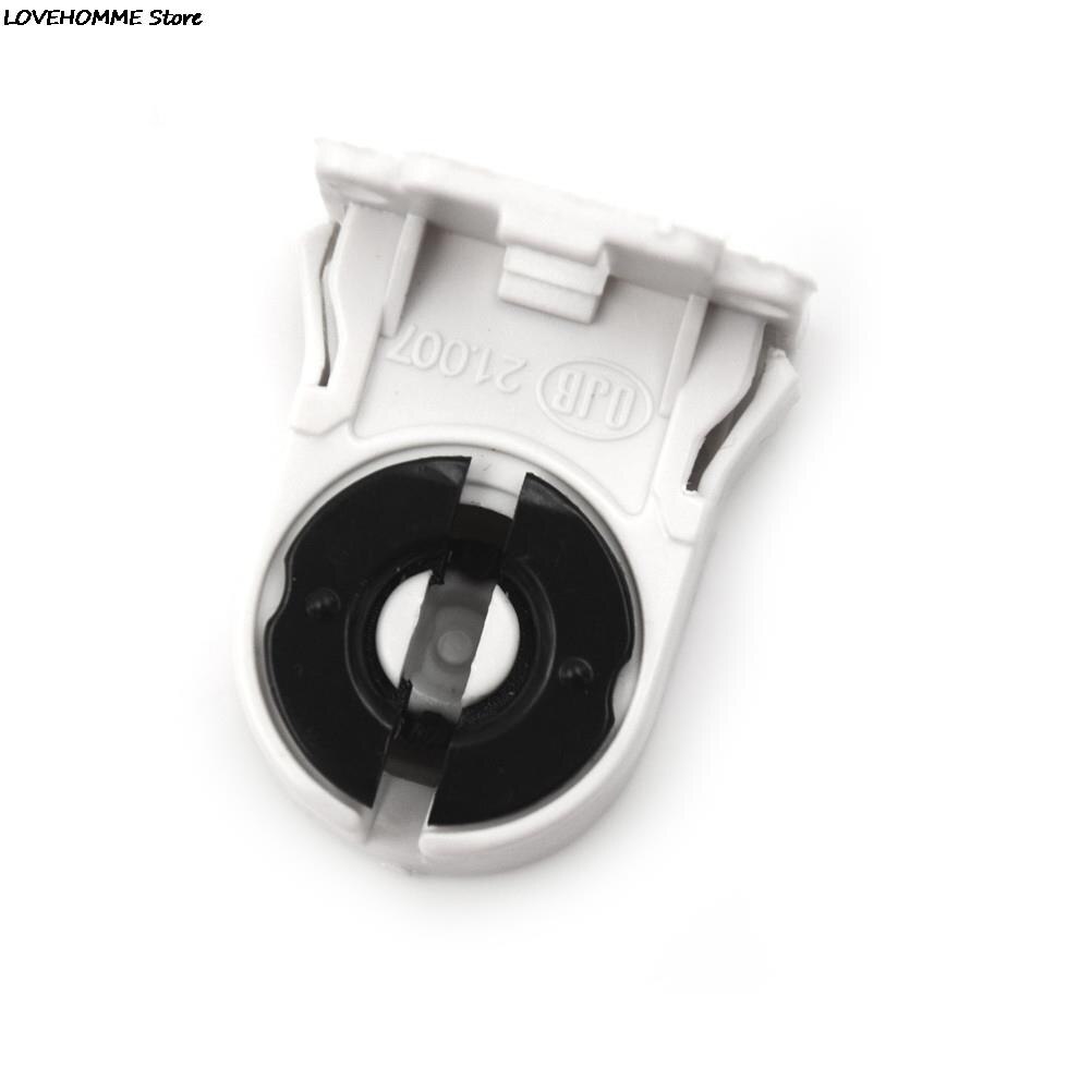 Soporte de plástico para lámpara LED, Base de luz fluorescente, forT8 G13, T8, AC100-250V
