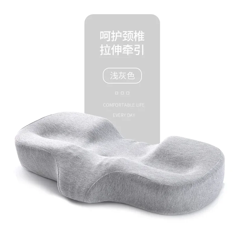 Almohada de belleza antienvejecimiento, masaje de cuello antiarrugas para dormir, espuma viscoelástica, esponja visco, cómodo, cuidado de la piel, sueño bien: green