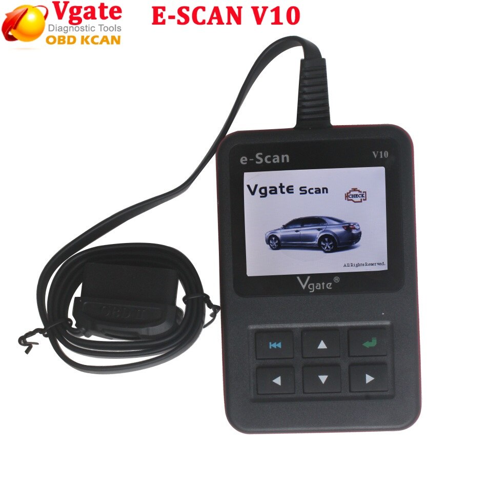Nouveauté Vgate E-SCAN V10 ESSENCE De Voiture Et De Camion léger Outil D'analyse E-SCAN V10 L'interface de COMMUNICATION Avec