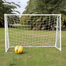 1 Pc Full Size Soccer Football Goal Post Net For Outdoor Sports Training Match Polypropylene Material Overlock-Edge Flexible