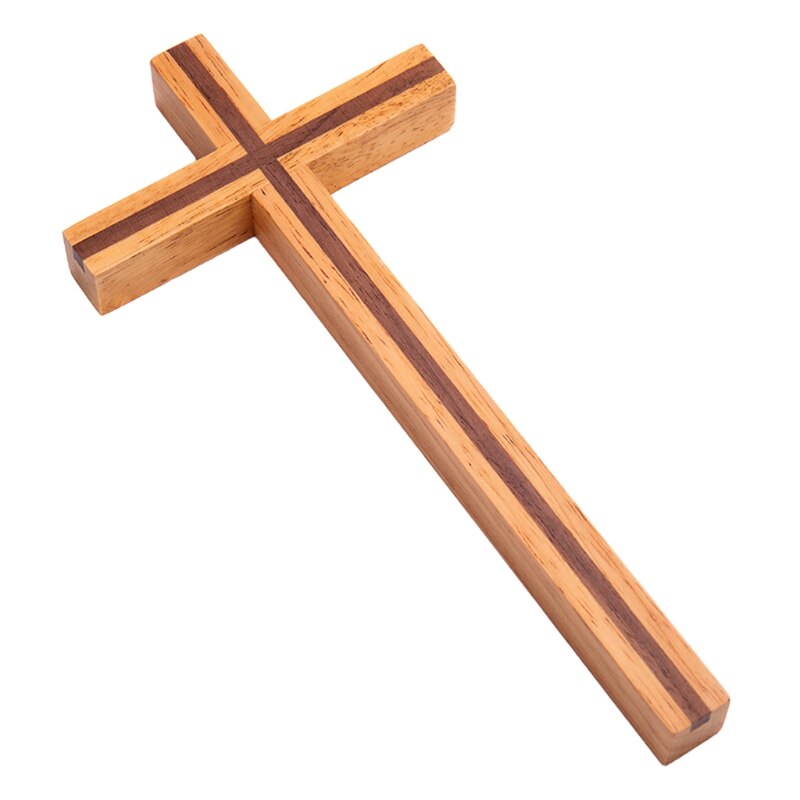 Handgemaakte Houten Kruis Christus Ornamenten Muur Opknoping Tafel Cross Voor Thuis Altaar Kapel Kerk Decor