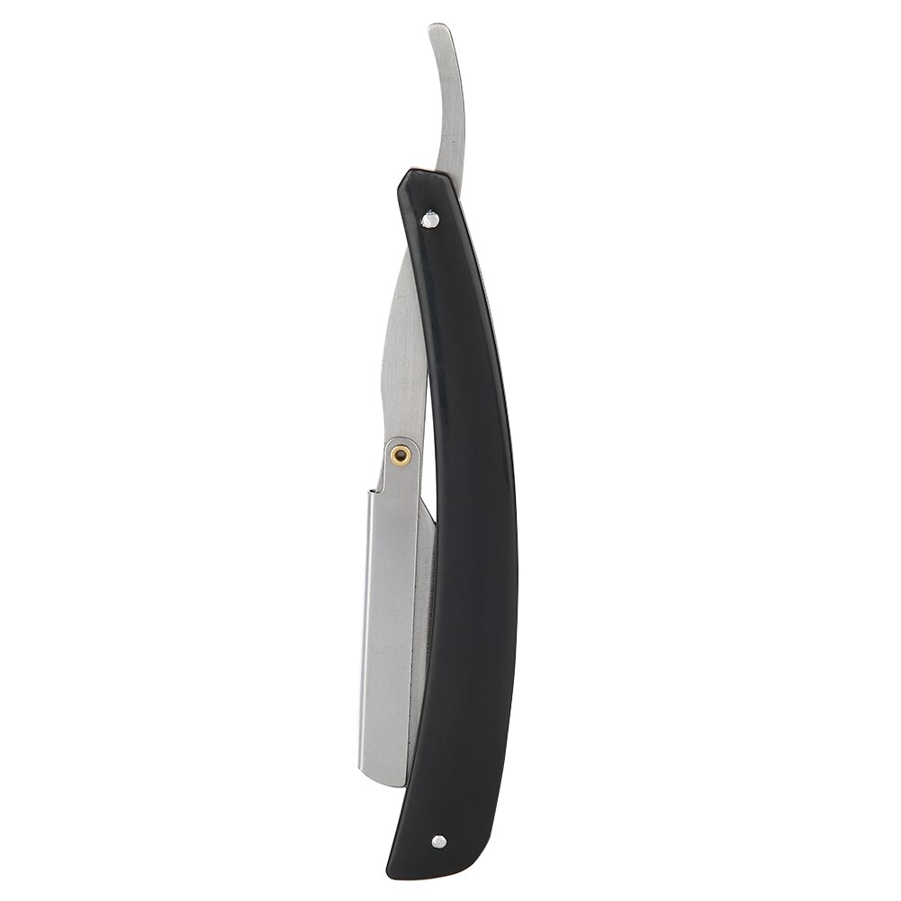 Barber barberblad kulstofstål salon manuel barbermaskine foldbar barbering barbering lige kant kniv skarp barber barberkniv skæreklipper