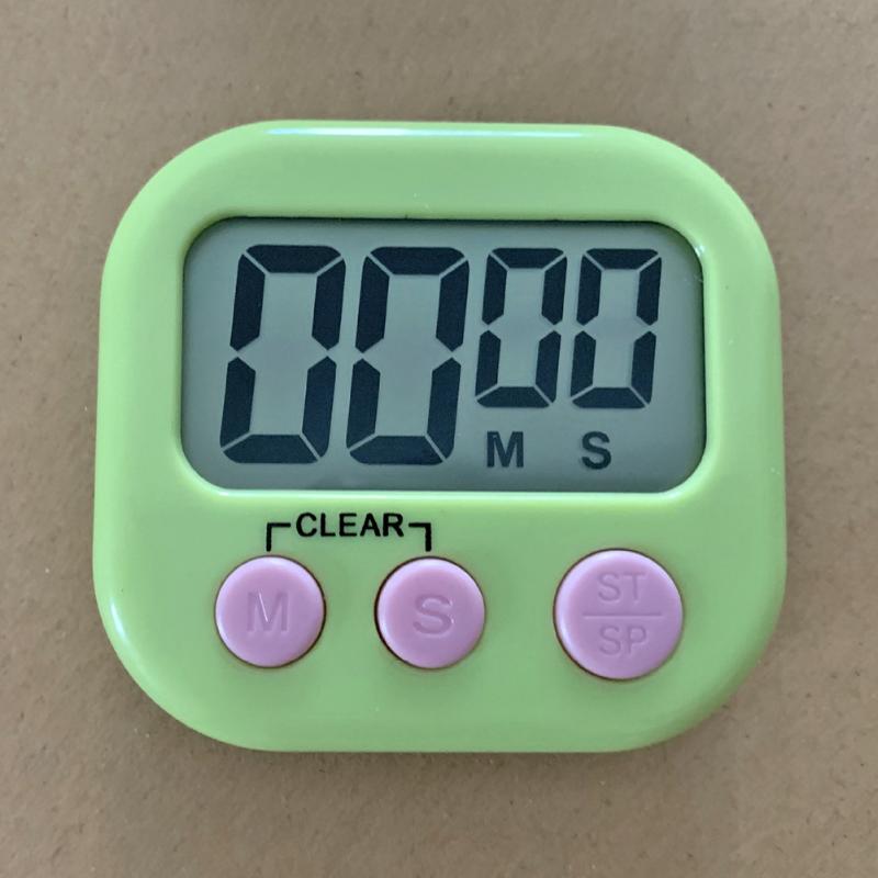 LCD Electronic Digital Display Screen Timer Magnetic Cooking Table Countdown Alarm Clock Stopwatch with Stand for Kitchen