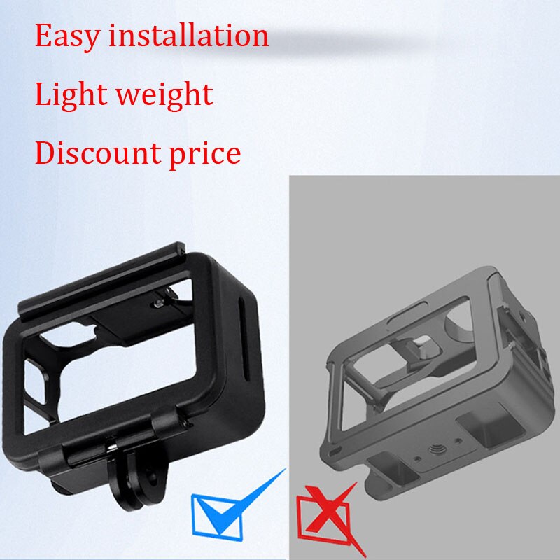 OSMO Aktion Kamera KäFeige Schutzhülle Halterung für DJI Osmo Aktion Sport Kamera Rahmen Hülse Gehäbenutzen W/Objektiv Abdeckung zubehör