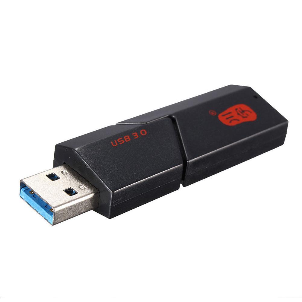 USB 3.0 Card Reader High Speed T-Flash TF Memory Card Adapter 2 in 1 Memory Card Reader