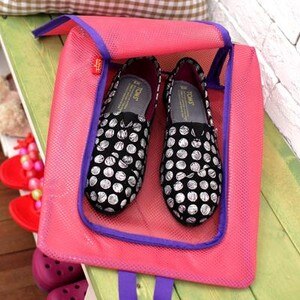 Zapatos de malla de viaje portátil para mujer y hombre, bolsas de almacenamiento colgantes, organizador para zapatos, bolsas de viaje impermeables, organizador