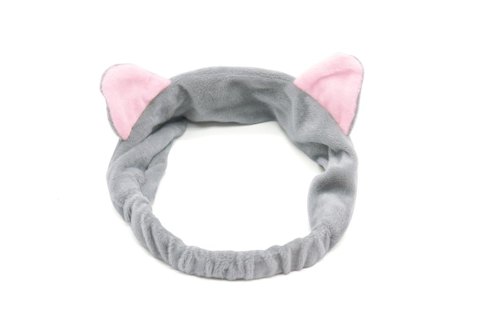 plusieurs styles mignon élastique oreilles de chat bandeaux pour femmes filles maquillage visage lavage bandeau coiffure casque accessoire de cheveux