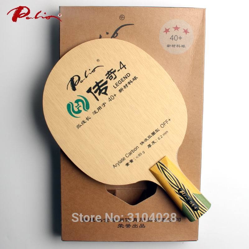 Palio official legend-4 legend 04 table tennis balde fast attack with loop long loop cold hold deep ball paulownia big core