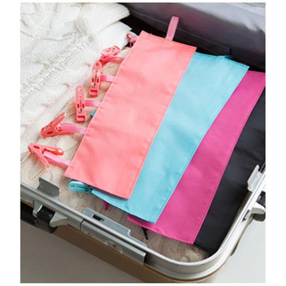 twórczy Dom PP 6 klipsów stojak na ubrania skarpety koszule składane wiszące suszenie prania wieszak trwałe gospodarstwa domowego małe ubrania supplie