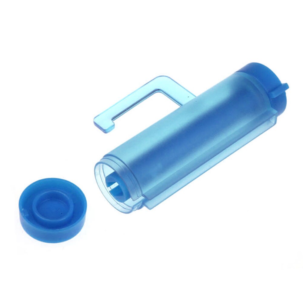 Rolling Squeezer Toothpaste Dispenser Tube Suction Cup Hanger For Bathroom Mar04: BU
