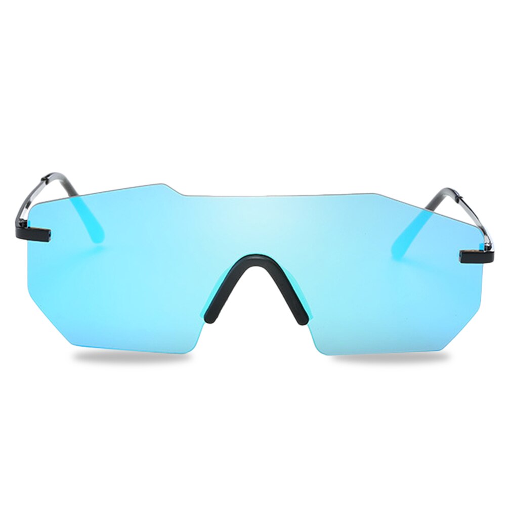 Unisex vintage heren dames polygon zonnebril metalen frame pc lens  uv400 protect super coole zonnebril: Default Title