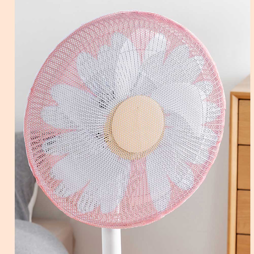 Lavable Anti-pincement main ménage rond filet garde enfant Protection ventilateur électrique couverture accessoires étanche à la poussière bureau dessin animé