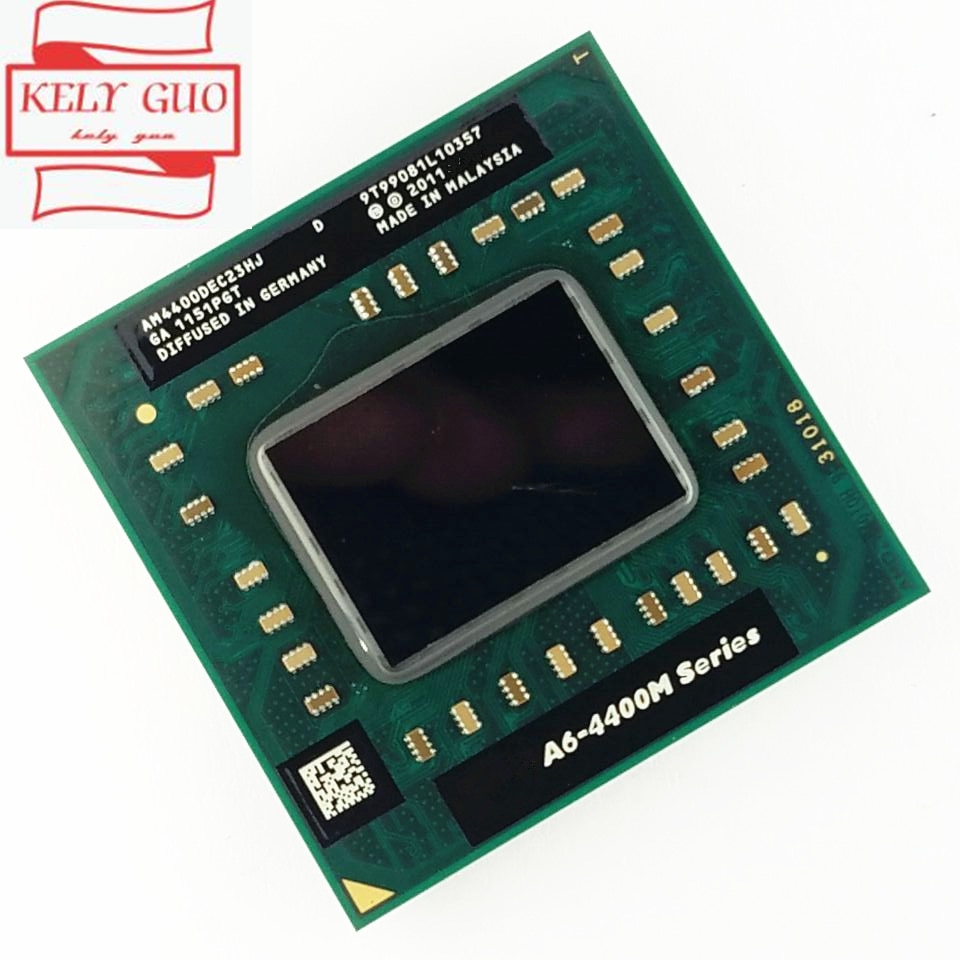 Dual Core A6-4400M 2.7 Ghz A6 4400 M AM4400DEC23HJ A6-Series notebook CPU PROCESSOR