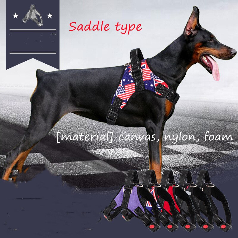 Pet Products, Towing Rope, Dog Chest Strap, Saddle Type Big Dog Pet Chest Clip