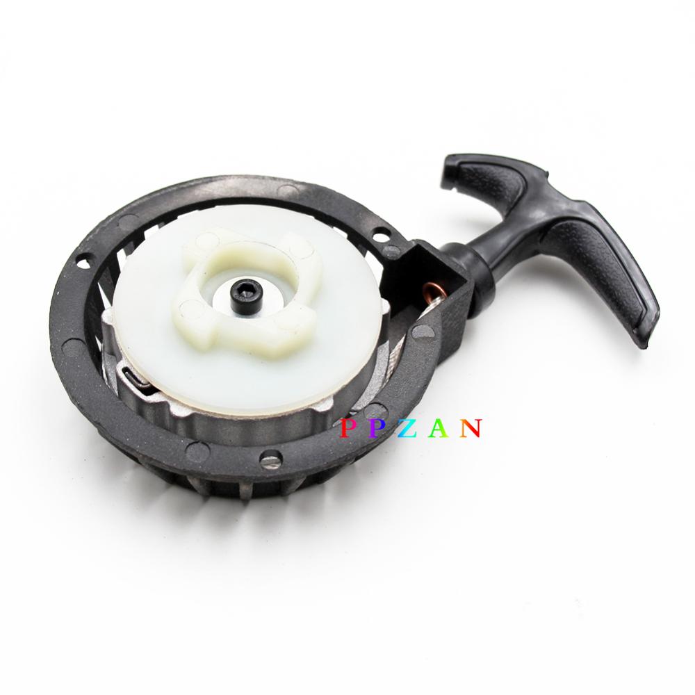 Terugslag legering trekstarter 47cc 49cc mini moto atv quad bike dirt pocket bike scooter ppzan